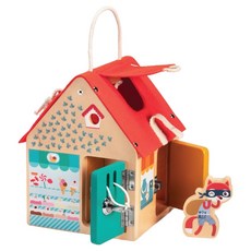 Lilliputiens 比利時 形狀鑰匙屋, 1個, 混合顏色