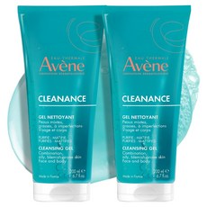 아벤느 클리낭스 클렌징 젤, 200ml, 2개