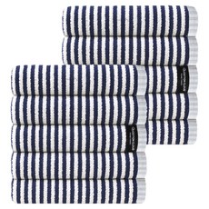 COTTON CLOUD 雙向竹纖維飯店毛巾 150g, 10個, Tris 藍色