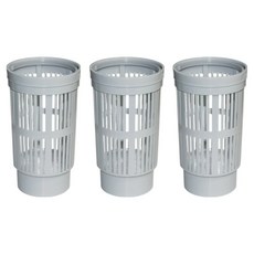 Abiang 小型塑膠排水口過濾網 3入組, 1個, 單一顏色, 1套