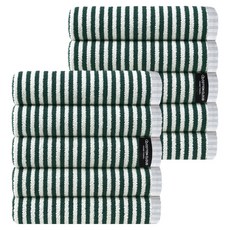 COTTON CLOUD 雙向竹纖維飯店毛巾 150g, 10個, Tris 綠色