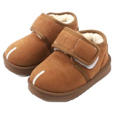 LULUCHE 兒童款剪裁線條毛絨靴 DW124