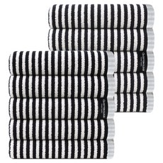 코튼클라우드 투웨이 밴부얀 타월, 트리스 블랙, 10개