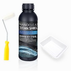 나노클린 타이탄쉴드 방수 발수제 1L + 극세사 롤러 + 트레이 용기, 1개
