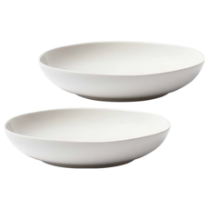 SSUIM Raffine 義大利麵碗, 2個, 白色