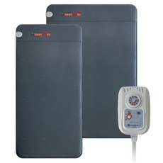 HanilMedical 웰빙 황토 탄소매트 진그레이, 싱글(95 x 195 cm)