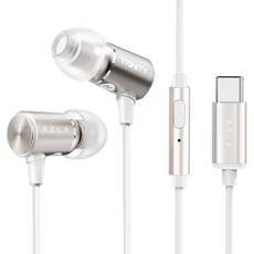 아즈라 트리니티 C타입 DAC탑재 유선 이어폰 샴페인골드, TRINITY