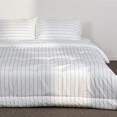 Slound. Allermedi 極暖超細纖維 Lettre 防過敏車縫被, 白色