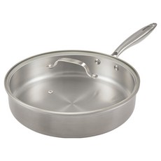 해피콜 인덕션 스테이 통3중 편수 소테팬 + 유리뚜껑 세트, 28cm, 1세트