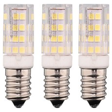 KDT LED 콘램프 E14 3W 전구, 3개, 주광색