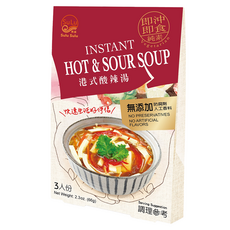 承昌食品 Sulu Sulu 素滷 港式酸辣湯 純素, 1個, 66g