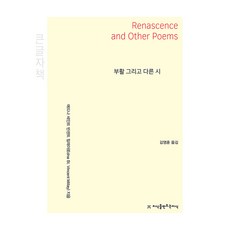 부활 그리고 다른 시 Renascence and Other Poems 큰글자책, 지식을만드는지식, 에드나 세인트 빈센트 밀레이