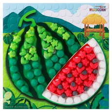 PLAYCORN 4人份拼貼畫製作組, 西瓜, 1套