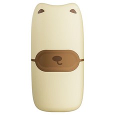 플로우코드 휴대용 곰돌이 접착제 제거 스크래퍼 옐로우, 1개