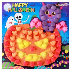 PLAYCORN 拼貼畫製作 4人份, 萬聖節, 1套