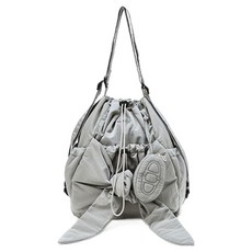 AtheVanessabruno RUBAN 肩背兩用後揹包, 灰色