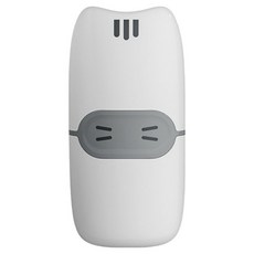 플로우코드 휴대용 곰돌이 접착제 제거 스크래퍼 화이트, 1개