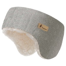 디스티프 따뜻한 방풍 방한 겨울귀마개, 그레이, 1개