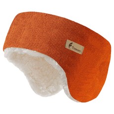 디스티프 따뜻한 방풍 방한 겨울귀마개, 오렌지, 1개