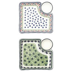 Polab 餃子盤 2件組, 1套, 櫻桃, 哈密瓜