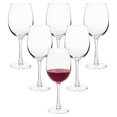 deli 紅酒杯 EJ5201, 6個, 350ml