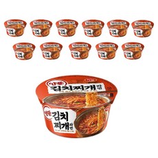 하림 양푼김치찌개라면 컵 102g, 12개