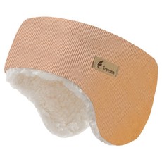 디스티프 따뜻한 방풍 방한 겨울귀마개, 라이트브라운, 1개