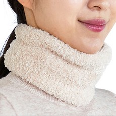 루매스 숏 넥워머, 베이지, 2개