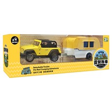 love color樂彩森林 迴力合金露營拖車 經典方形露營車, 1套, 混和顏色