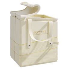 Seekis 家用可折疊便攜保溫養生泡腳桶, 1個, 金色