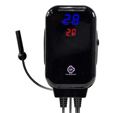 UP AQUA 雅柏 雙顯示/雙繼電/雙感應控溫器1200W D-998, 1個