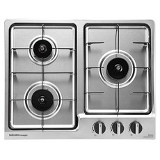 NaVIeN magic 嵌入式三口瓦斯爐, GRB-2103ND, LNG