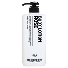 THE HERB STORY 大容量身體乳液 玫瑰, 1個, 800ml