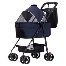 KOLKO 輕便寵物推車 A0352-4, 藍色, 1個
