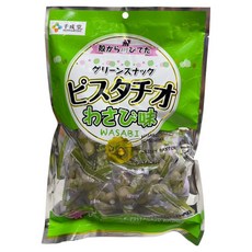 SENNARIDO 千成堂 開心果豆果子 山葵風味, 1袋, 80g