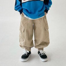 BerryCloset 青少年工作風刷毛工裝褲