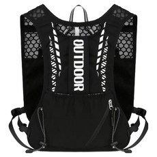 BIG EIGHT 跑步運動揹包, 黑色, 1個