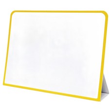 아리아띠 스탠딩 플레이 자석보드, 화이트 + 엘로우, 1개