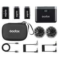 고독스 휴대폰 카메라 휴대용 촬영 초소형 무선 마이크 세트, 1세트, WEC Kit2