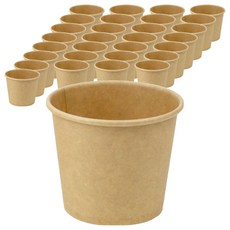 아이엔피 크라프트 원형 소스컵 118ml, 1세트, 100개입