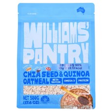 William Pantry 奇亞籽與藜麥燕麥片, 500g, 1個