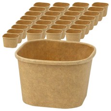 아이엔피 크라프트 사각 소스컵 6.4 x 4.2 x 4.9 cm, 1세트, 100개입
