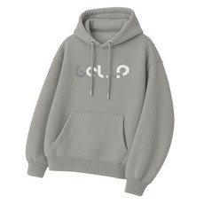 PLAYS 男款刷毛灰色G連帽T恤