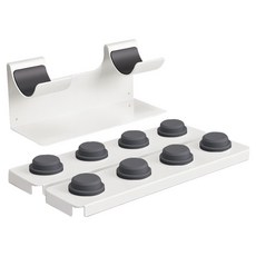 hillo 올인원 에어 스타일러 드라이기 8구 거치대, 화이트, 1개