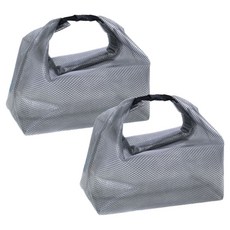 Onyeri 便攜式防水盥洗包 2入, 黑色