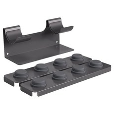 hillo 올인원 에어 스타일러 드라이기 8구 거치대, 블랙, 1개