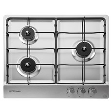 나비엔 빌트인 가스레인지 3구 방문설치, GRB-3203NA, LNG
