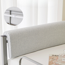Happy Mine 易於安裝扣環式床邊護欄 80 x 25 x 5 cm, 灰色
