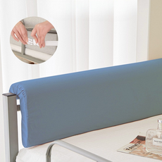Happy Mine 易於安裝扣環式床邊護欄 80 x 25 x 5 cm, 羊毛藍