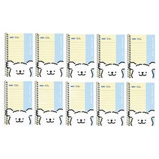 馬爾濟斯迷你筆記本 40張, 天空藍, 10個